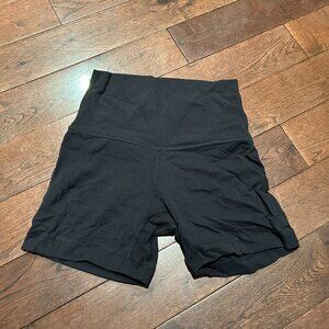 Lululemon Align High Waist Shorts 6" - Size 2 Black